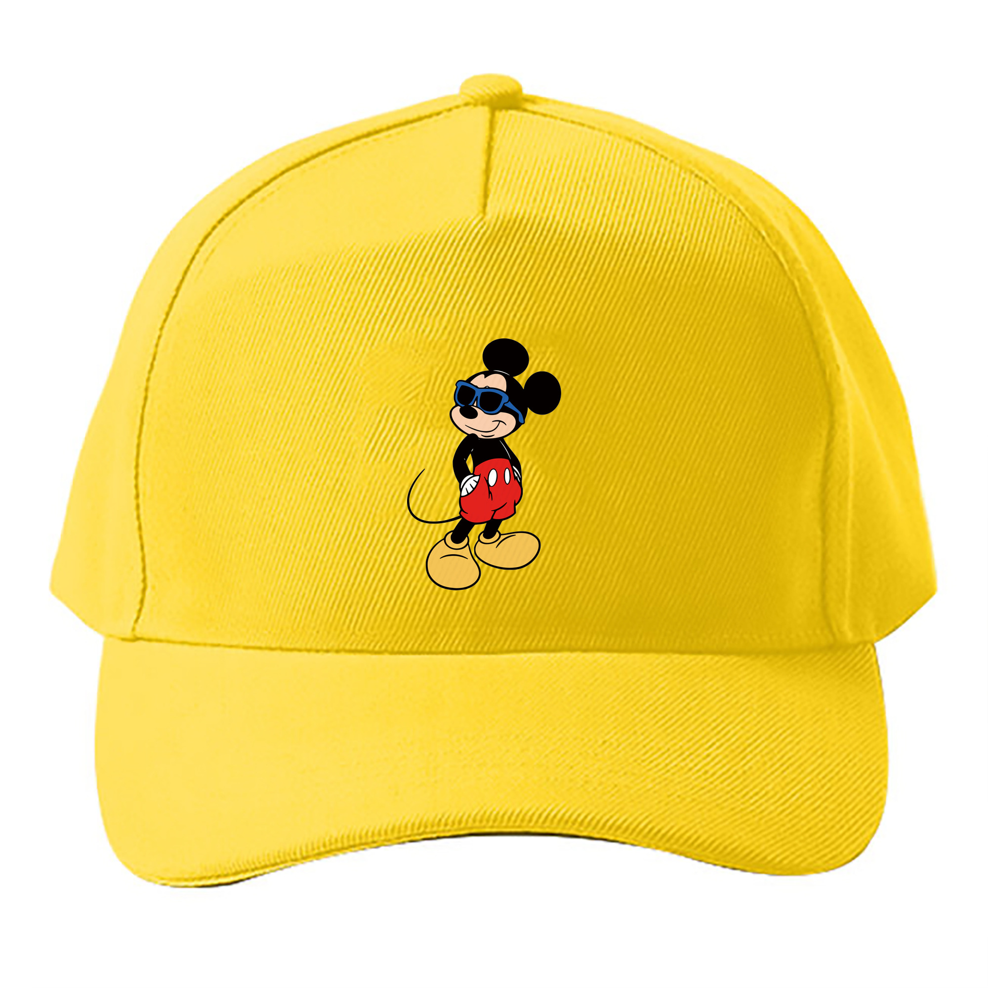 （画像用） ミッキーマウス Mickey Mouse ベースボールキャップ 綿100％ 男女兼用 帽子 スポーツ